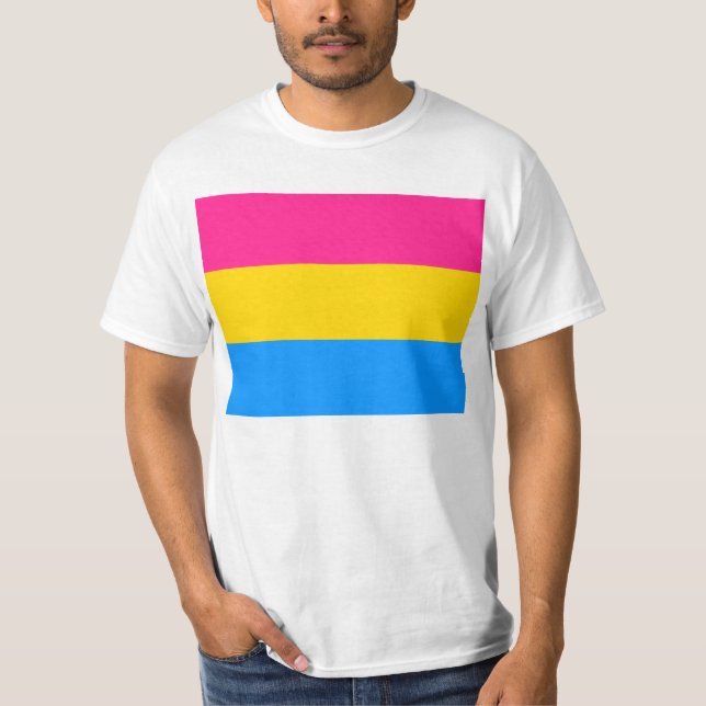 Pansexual Stolz-T - Shirt (Vorderseite)
