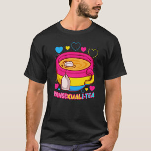 Pansexuali Tea Teacup LGBTQ+ Pansexuali T-Shirt