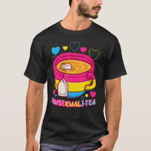Pansexuali Tea Teacup LGBTQ+ Pansexuali T-Shirt