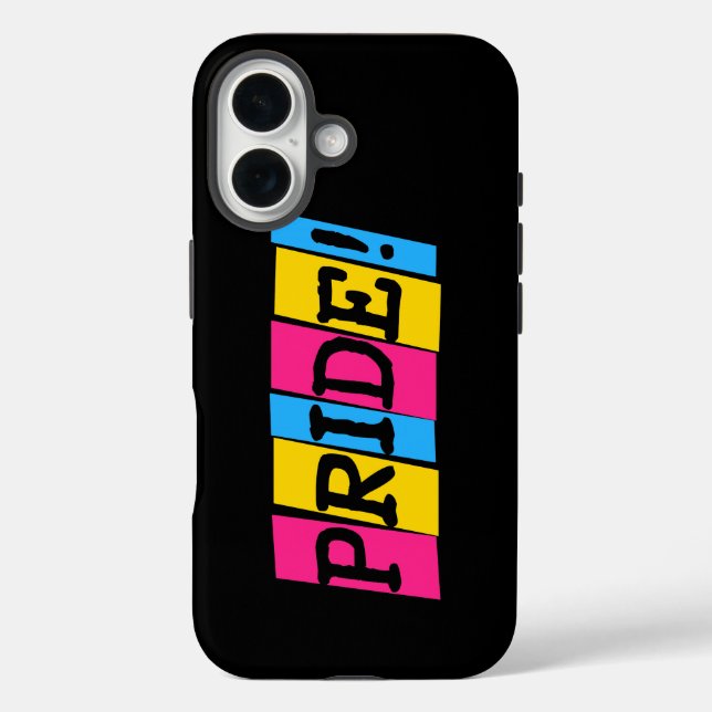 Pansexualität Pride Text Gelegentlich iPhone Fall Case-Mate iPhone Hülle (Rückseite)
