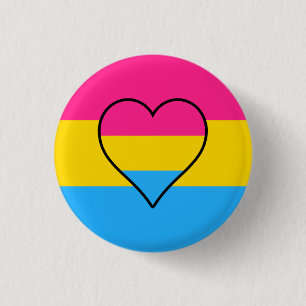 Pansexuality Flaggenknopf Button