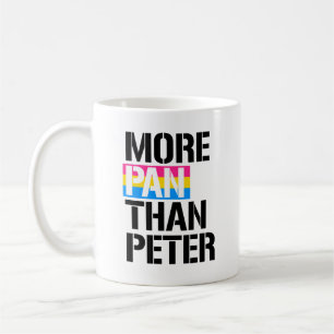 Pansexuality - mehr Pan als Peter - - LGBTQ Kaffeetasse