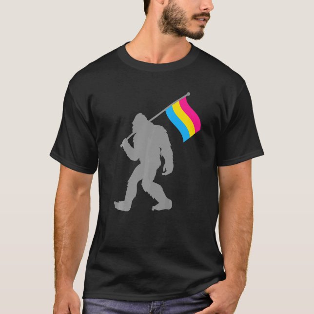 Pansexuality Prilag Monster auf Pansexual T-Shirt (Vorderseite)