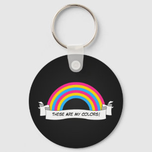 Pansexuality Regenbogen-Stolz Schlüsselanhänger