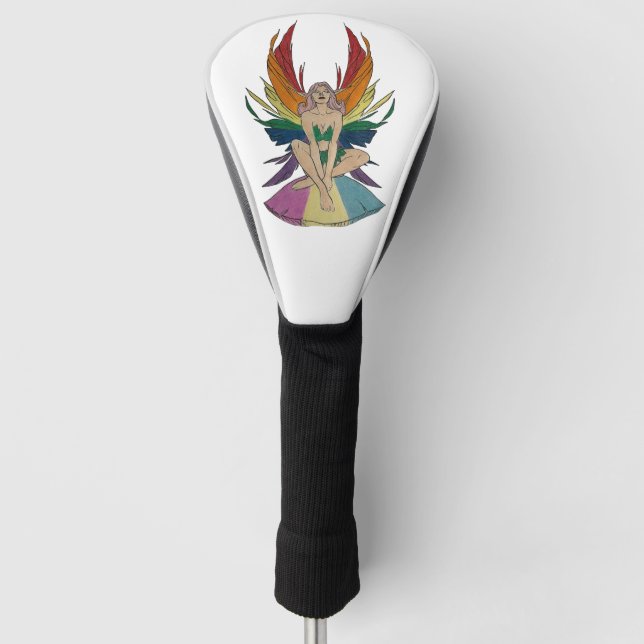 Pansexuelle Fee Golf Headcover (Vorderseite)