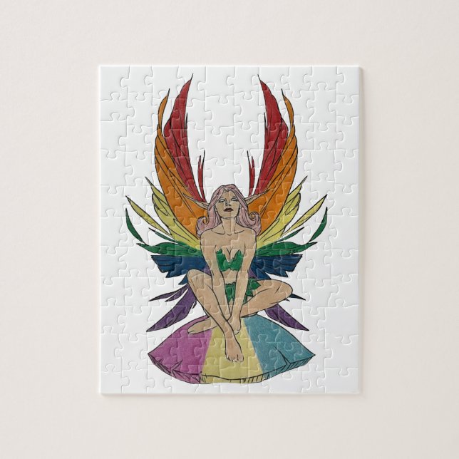 Pansexuelle Fee Puzzle (Vertikal)