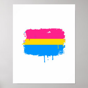 PANSEXUELLE FLAGFLAGENKRAFT POSTER