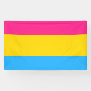 Pansexuelle Pride-Flagge LGBTQ Banner