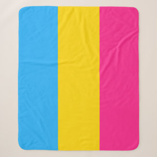 Pansexuelle Pride-Flagge LGBTQ Sherpadecke