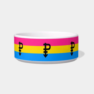 Pansexuelle Pride-Flagge Napf