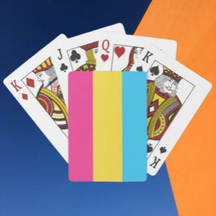 Pansexuelle Pride Spielkarten