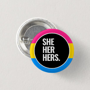 Pansexuelle Stolz Button