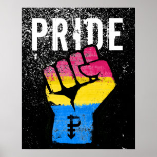 Pansexuelle Stolzfaust Poster