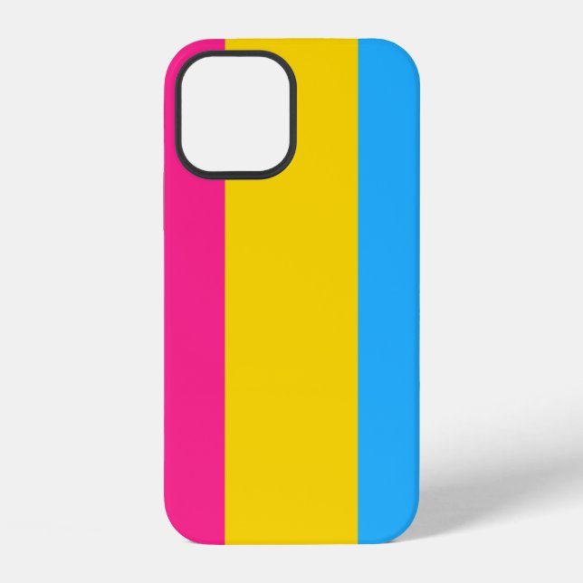 Pansexuelles Flagge iPhone 12 Hülle (Rückseite)