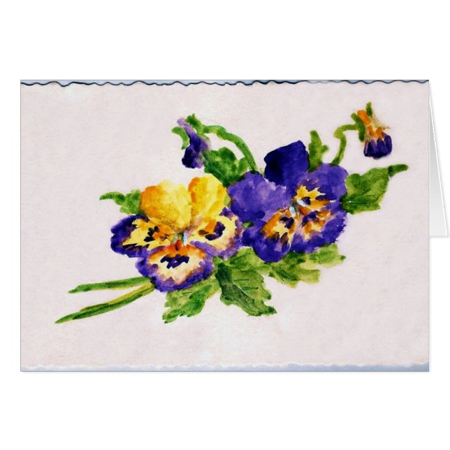 Pansey Malerei (Vorderseite (Horizontal))