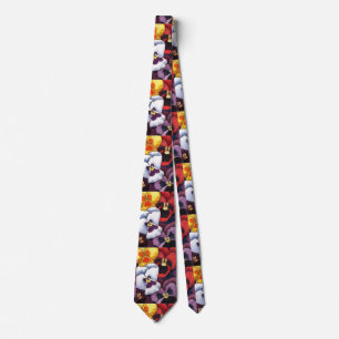 "Pansy 2" Blumengarten Neck Tie Krawatte