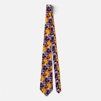 "Pansy 3" Blumengarten Neck Tie Krawatte