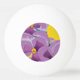 "Pansy #4 on lila" Pong Ball Tischtennisball