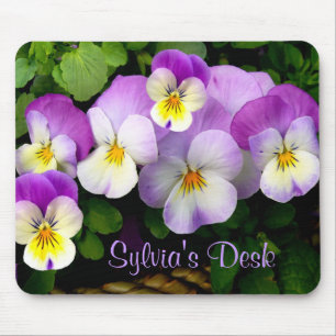 PANSY BASKET MOUSEPAD