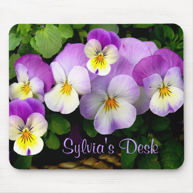 PANSY BASKET MOUSEPAD (Vorne)