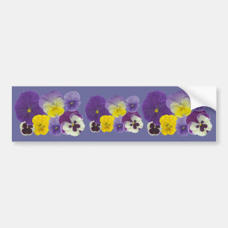 Pansy-Blumen-Autoaufkleber Autoaufkleber