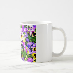 Pansy-Blumen Tasse