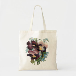 Pansy Bouquet Tragetasche