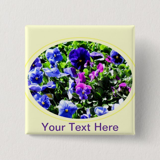 Pansy Button (Vorderseite)