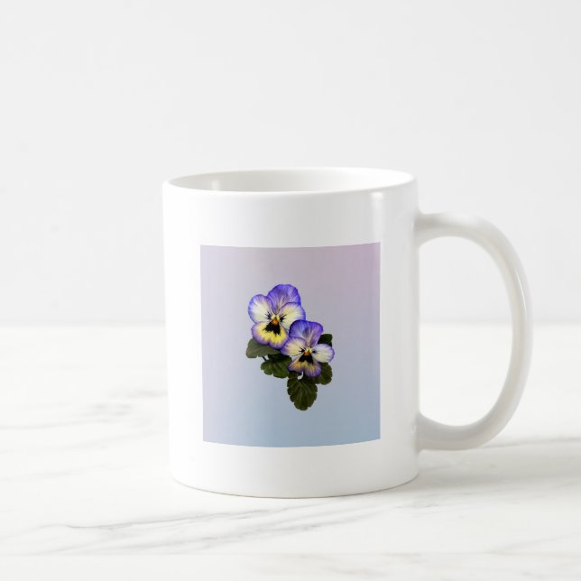 Pansy Duo Kaffeetasse (Rechts)