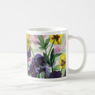 Pansy-Feld Tasse