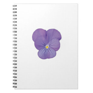 Pansy Focus Floral Notebook Notizblock