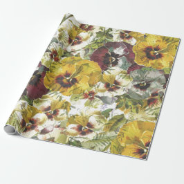 Pansy Garden Decoupage/Geschenkpapier Geschenkpapier