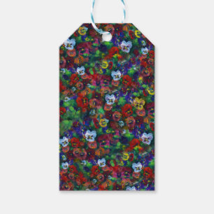 Pansy-Geschenketikett Geschenkanhänger