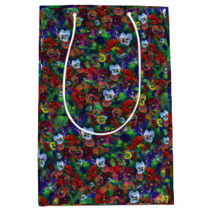 Pansy Gift bag (rot) Mittlere Geschenktüte