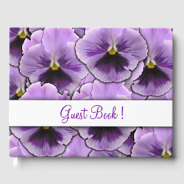 Pansy Guest Book Gästebuch