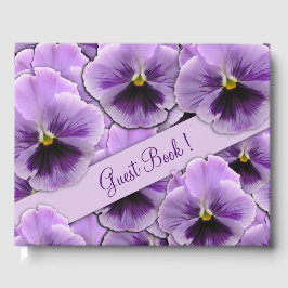 Pansy Guest Book Gästebuch
