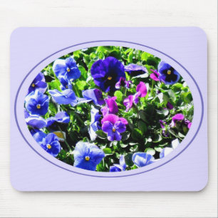 Pansy Mousepad