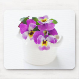 pansy mousepad