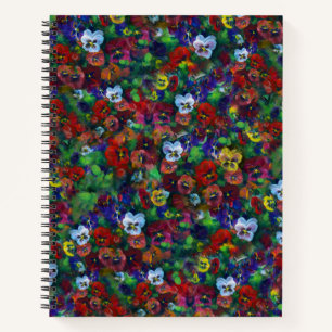 Pansy Notebook (Red Editon) Notizbuch