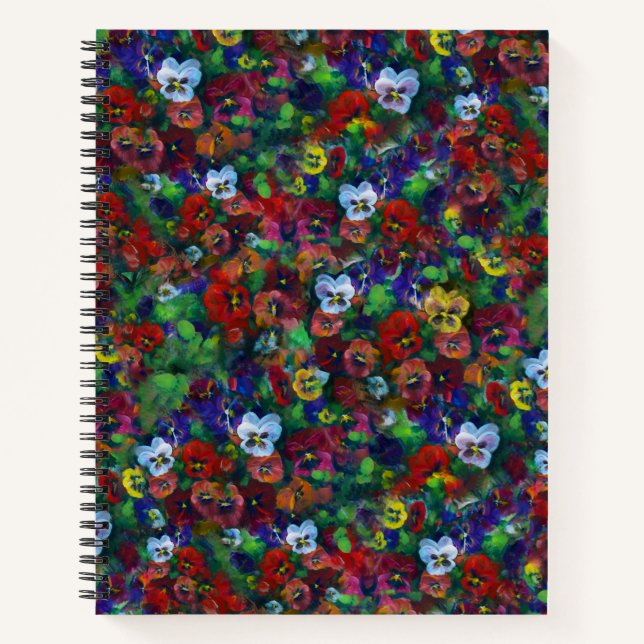 Pansy Notebook (Red Editon) Notizbuch (Vorderseite)