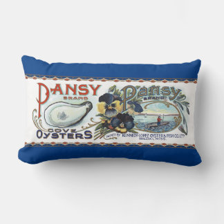 Pansy Oysters Lumbar Pillow Lendenkissen