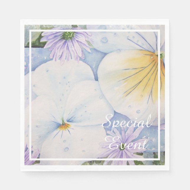Pansy Party PARTY Serviette (Vorderseite)