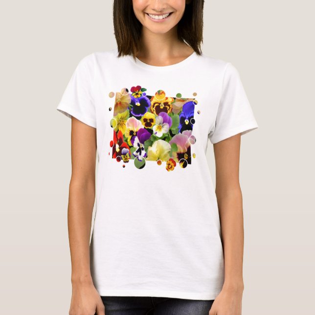 Pansy Patchwork T-Shirt (Vorderseite)