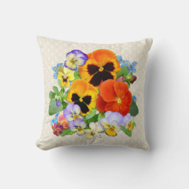 Pansy Posy Kissen
