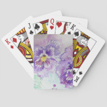 Pansy Purpke Blume Set