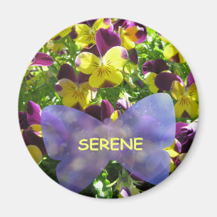 Pansy-ruhiger Magnet