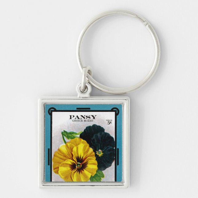 Pansy Schlüsselanhänger (Vorne)