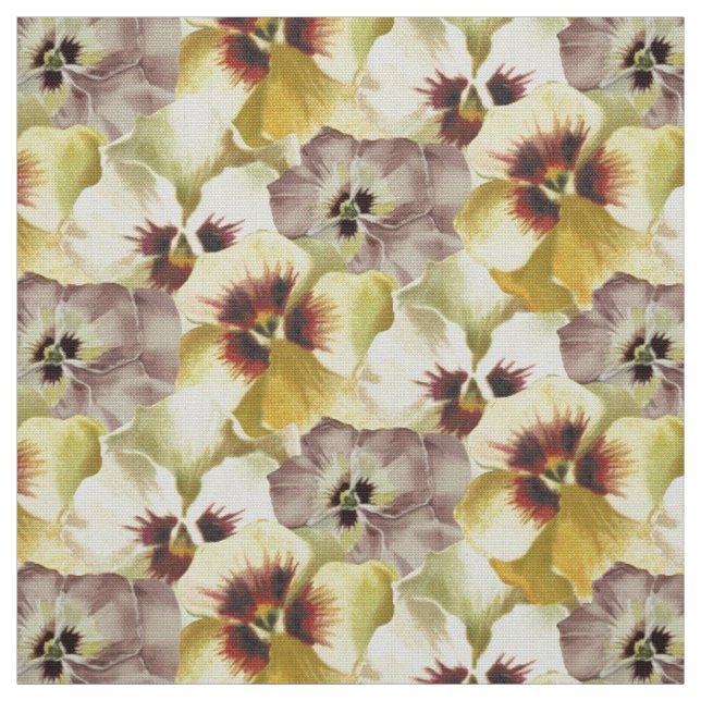 Pansy Stoff (Muster)