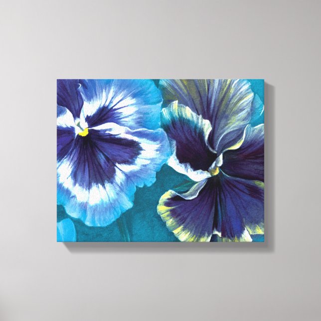 Pansy Studium Leinwand Packprint (Vorderseite)