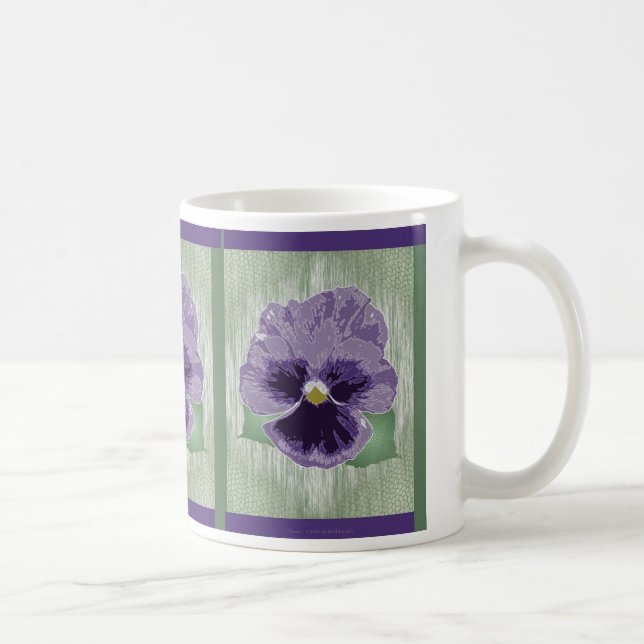 Pansy-Tasse Tasse (Rechts)